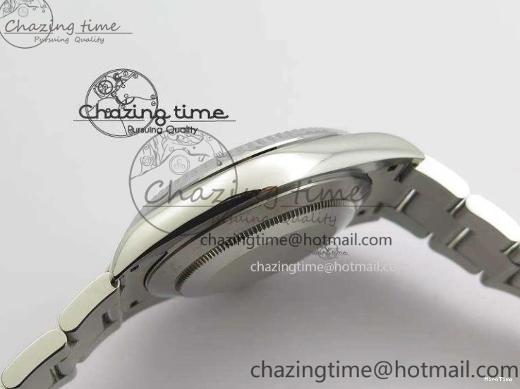 MiroTime 0308 EasyCare DateJust 41mm 126334 Noob 1:1 Best Edition Fluted Bezel Silver Dial On SS Oyster Bracelet A 3588